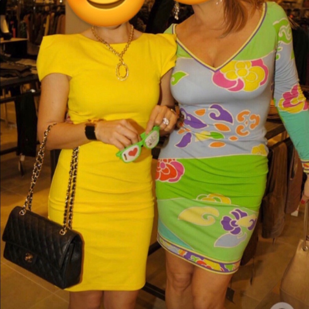 Talulah fashion yellow dress xs